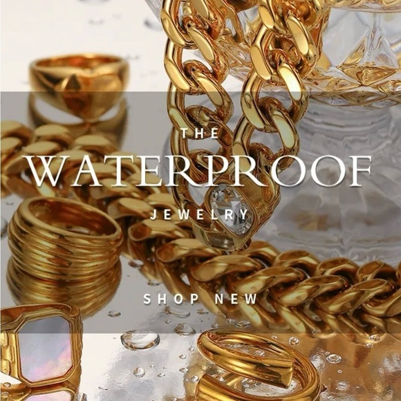 18k Gold Plated Freshwater Mini Pearls Ring - Picture 9 of 10